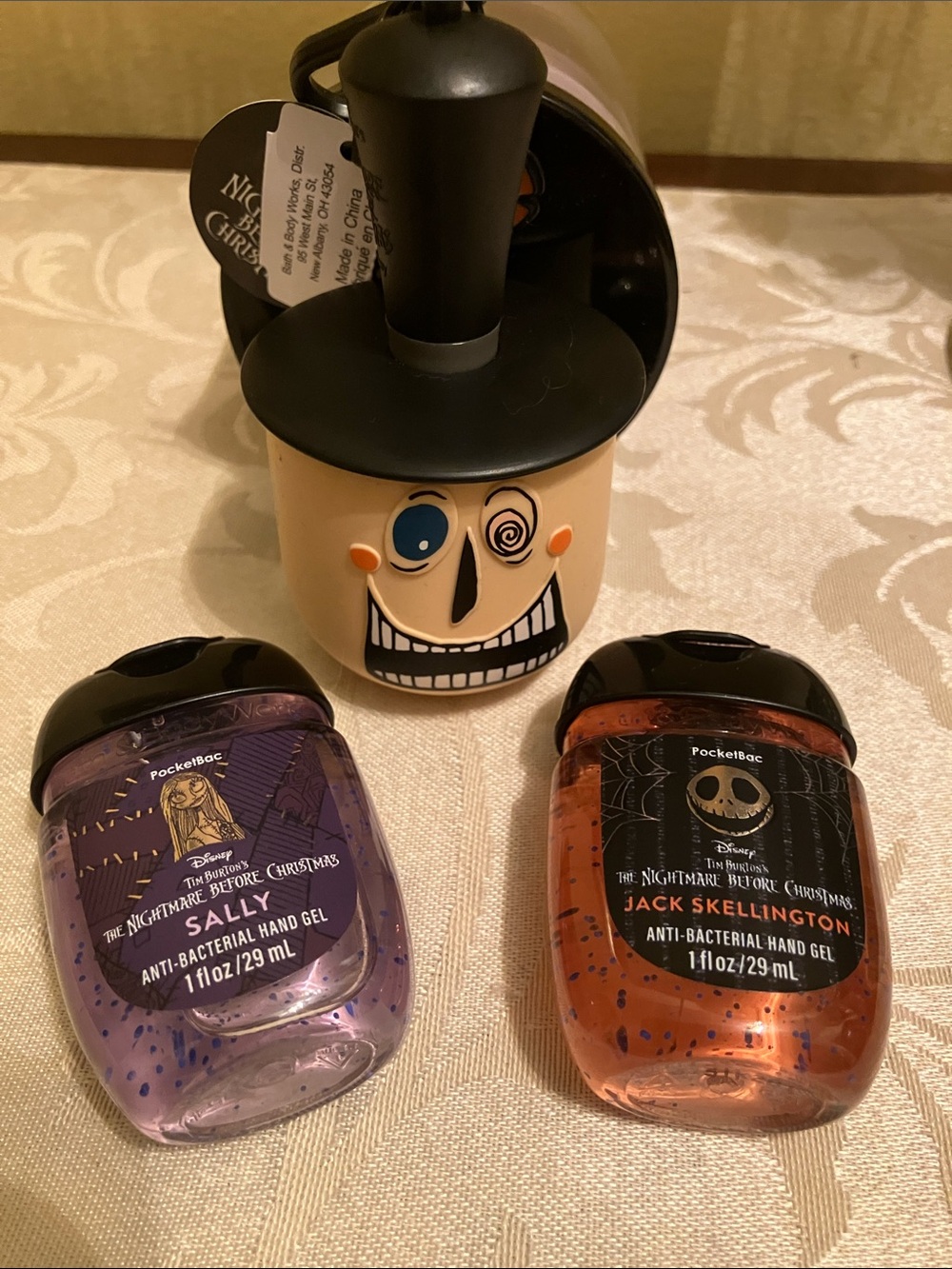 🖤Bath & Body Works NBC Mayor of Halloween Town PocketBac holder bundle NWT